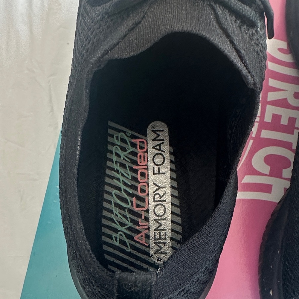 Skechers Black Stretch Fit Sneakers - Picture 5 of 6